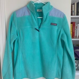 Vineyard Vines Fleece Shep Shirt EUC